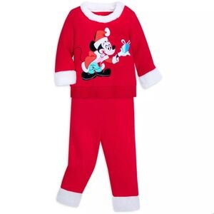 Disney Red and White Kids Pajama Set